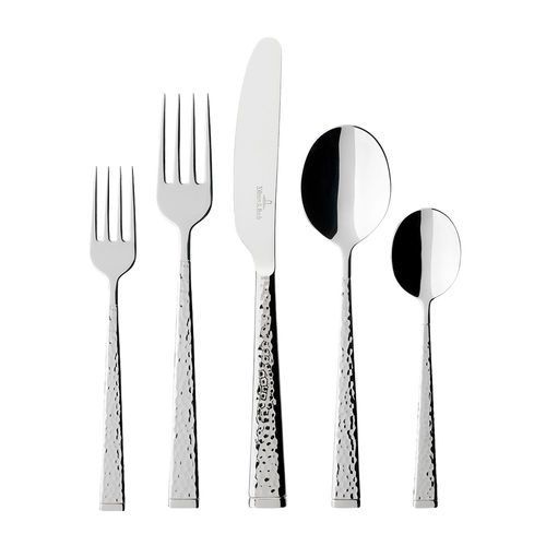 Villeroy & Boch Flatware 18/10, Blacksmith 60 Piece Set In Silver/platinum