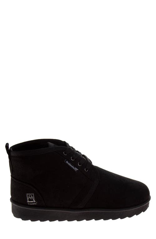 Avalanche Cozy Faux Fur Lined Winter Boots In Black