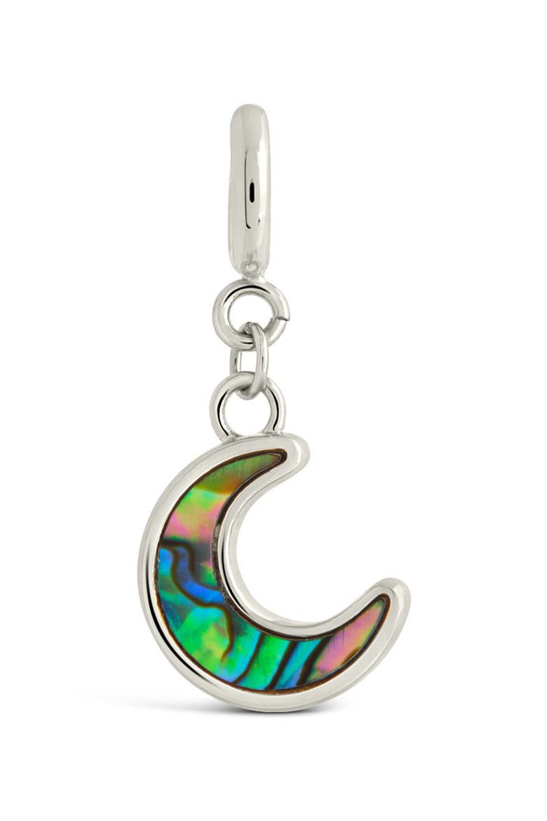 Abalone Moon Enhancer, Main, color, SILVER
