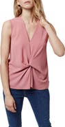 Topshop Tucked Sleeveless Blouse