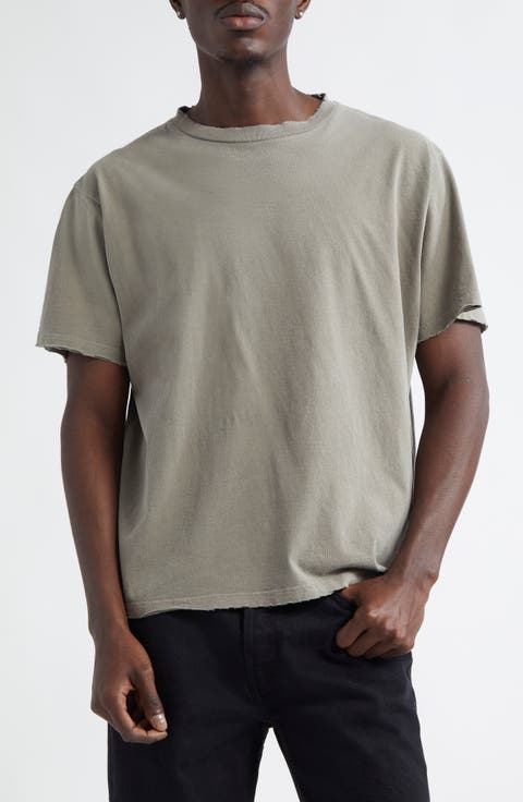 Folsom Boxy Distressed T-Shirt