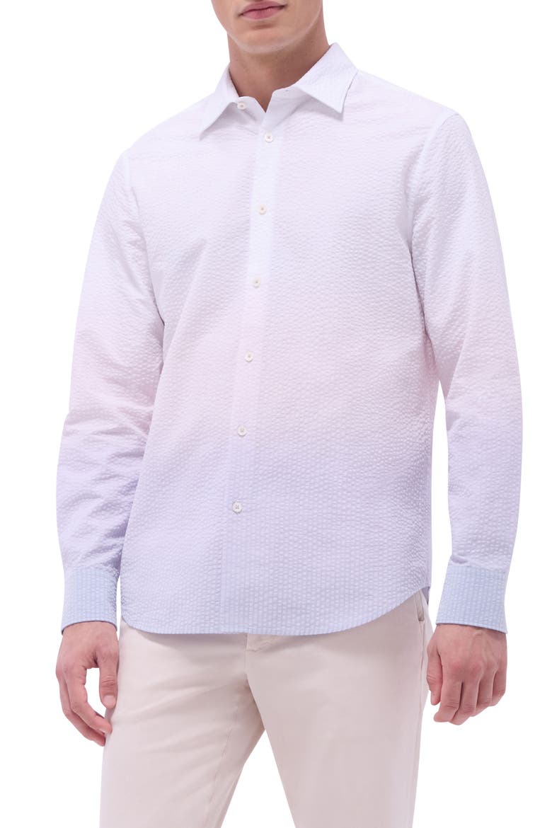 Julian Shaped Fit Button-Up Shirt, Main, color, DUSTY PINK