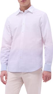Bugatchi Julian Shaped Fit Button-Up Shirt