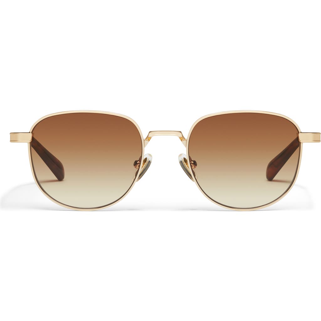 Quay Born Ready 52mm Round Sunglasses