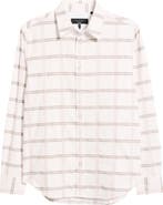 rag & bone Tomlin Plaid Brushed Oxford Button-Up Shirt