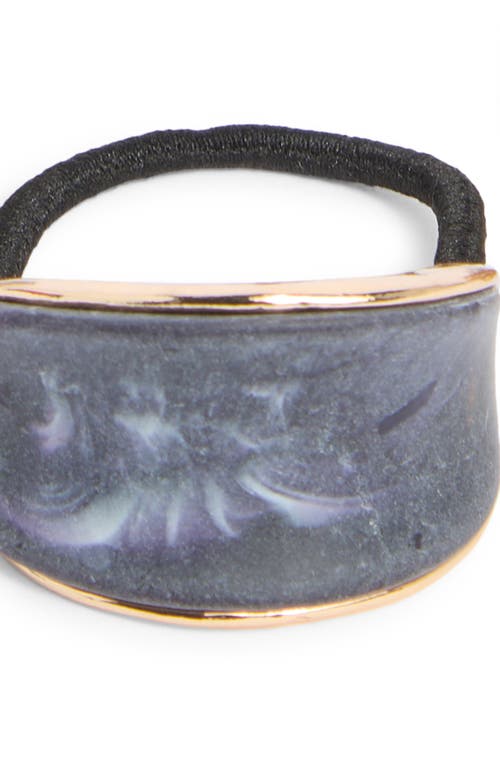 Tasha Assorted 3-pack Resin Cuff Ponytail Holder In Black