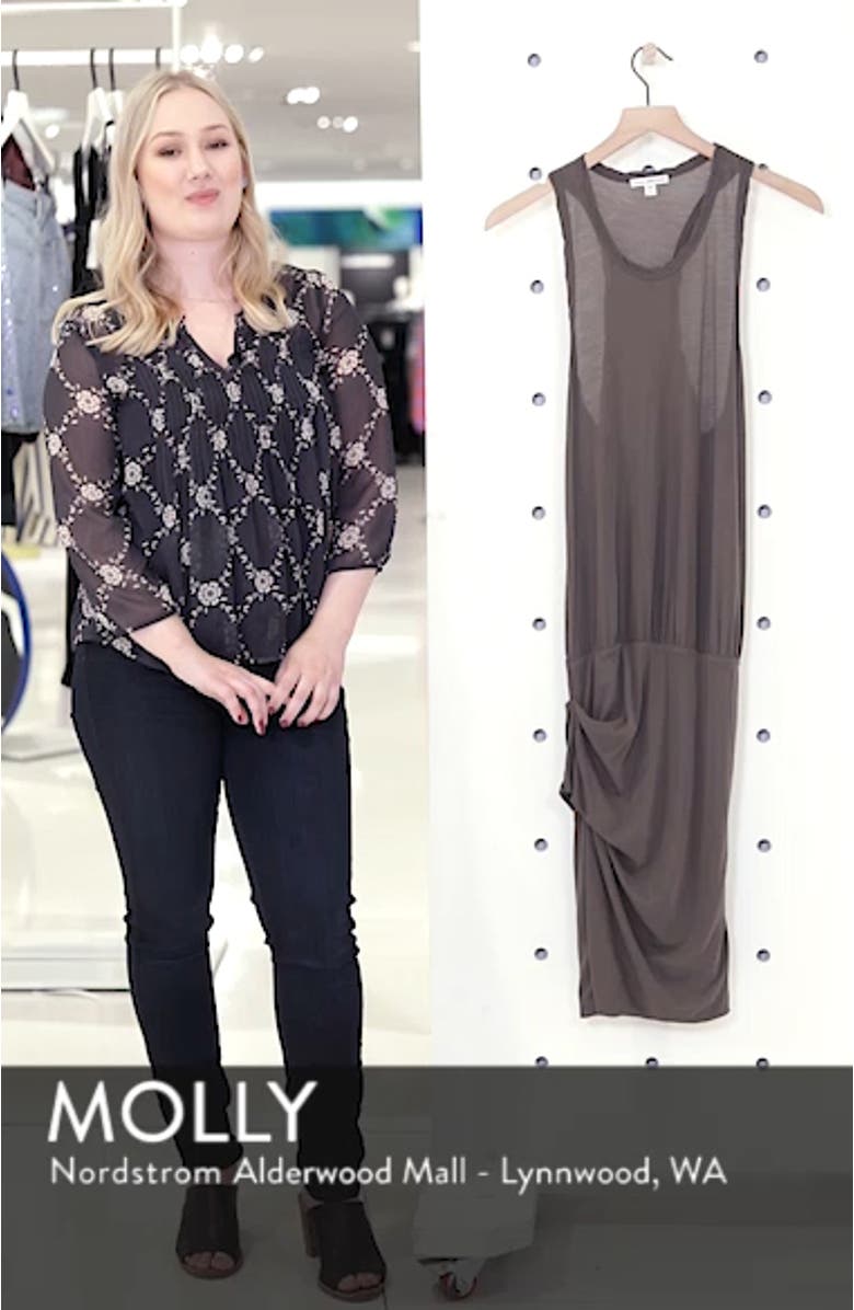 Racerback Blouson Dress, sales video thumbnail