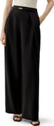 Lilysilk LILYSILK Women's Stretch Heavy-Weight Silk Crepe Wide-Leg Pants