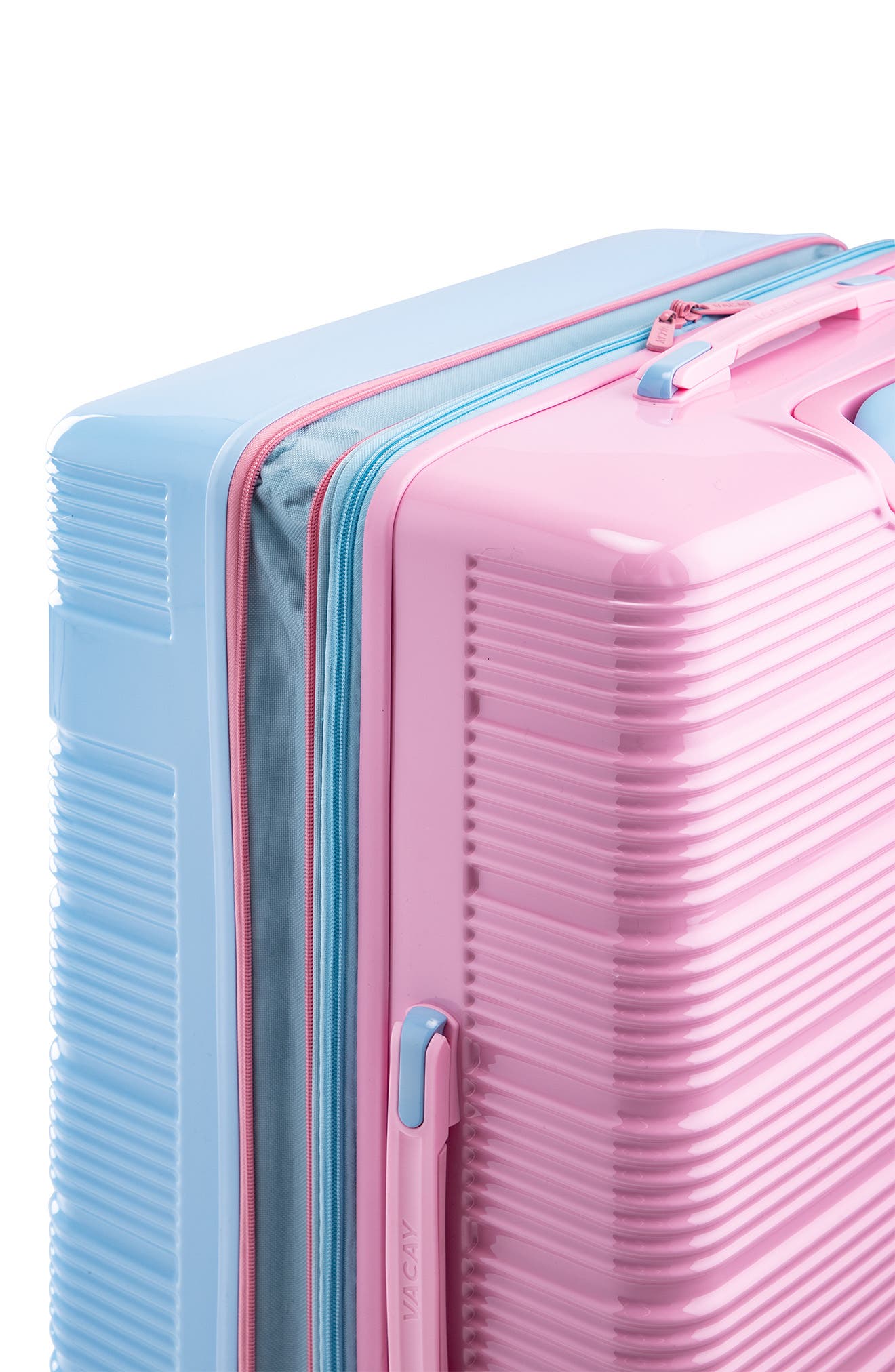 Vacay Spotlight Duo Blue/Pink Luggage, Alternate, color, 