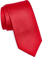Duchamp Square Dot Silk Tie