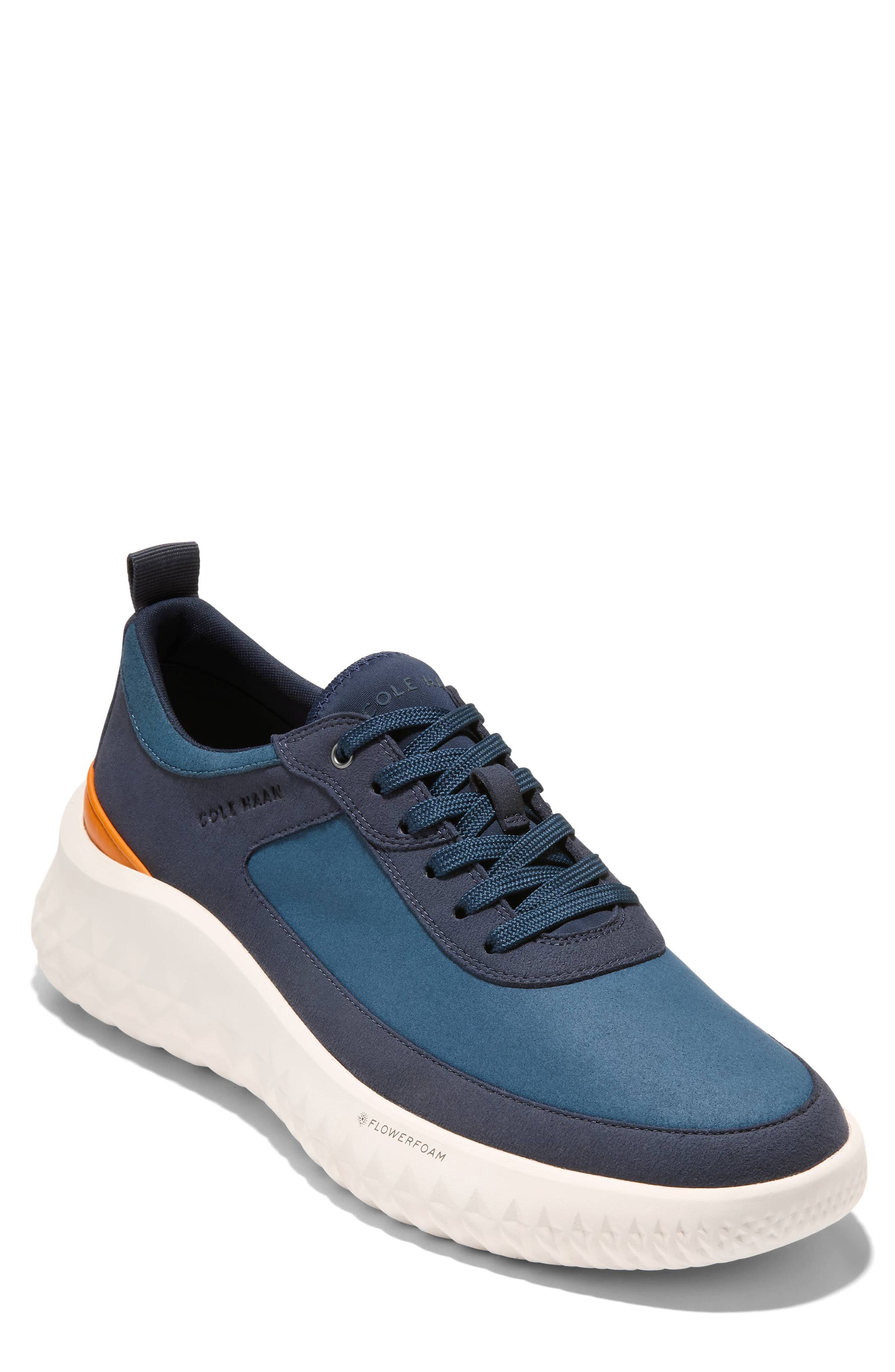 Cole Haan Generation ZerøGrand II Ultra Sneaker, Main, color, Navy Blazer/ Indian Teal