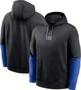 Jordan Brand Men's Jordan Brand Black/Royal Florida Gators 2024 Sideline Club Pullover Hoodie