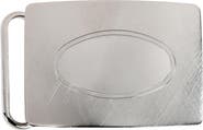 Trafalgar 30mm Oval Signet Brass Based Compression Belt Buckle
