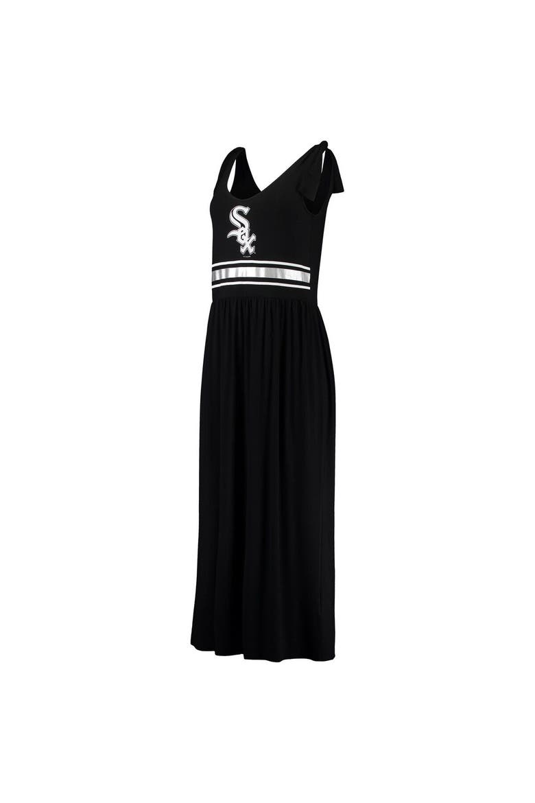 Women's G-III 4Her by Carl Banks Black Chicago White Sox Game Over Maxi Dress, Alternate, color, Black