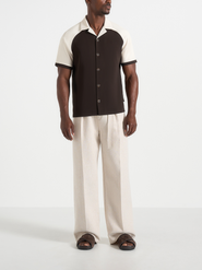 Manière De Voir Salim Contrast Raglan Shirt
