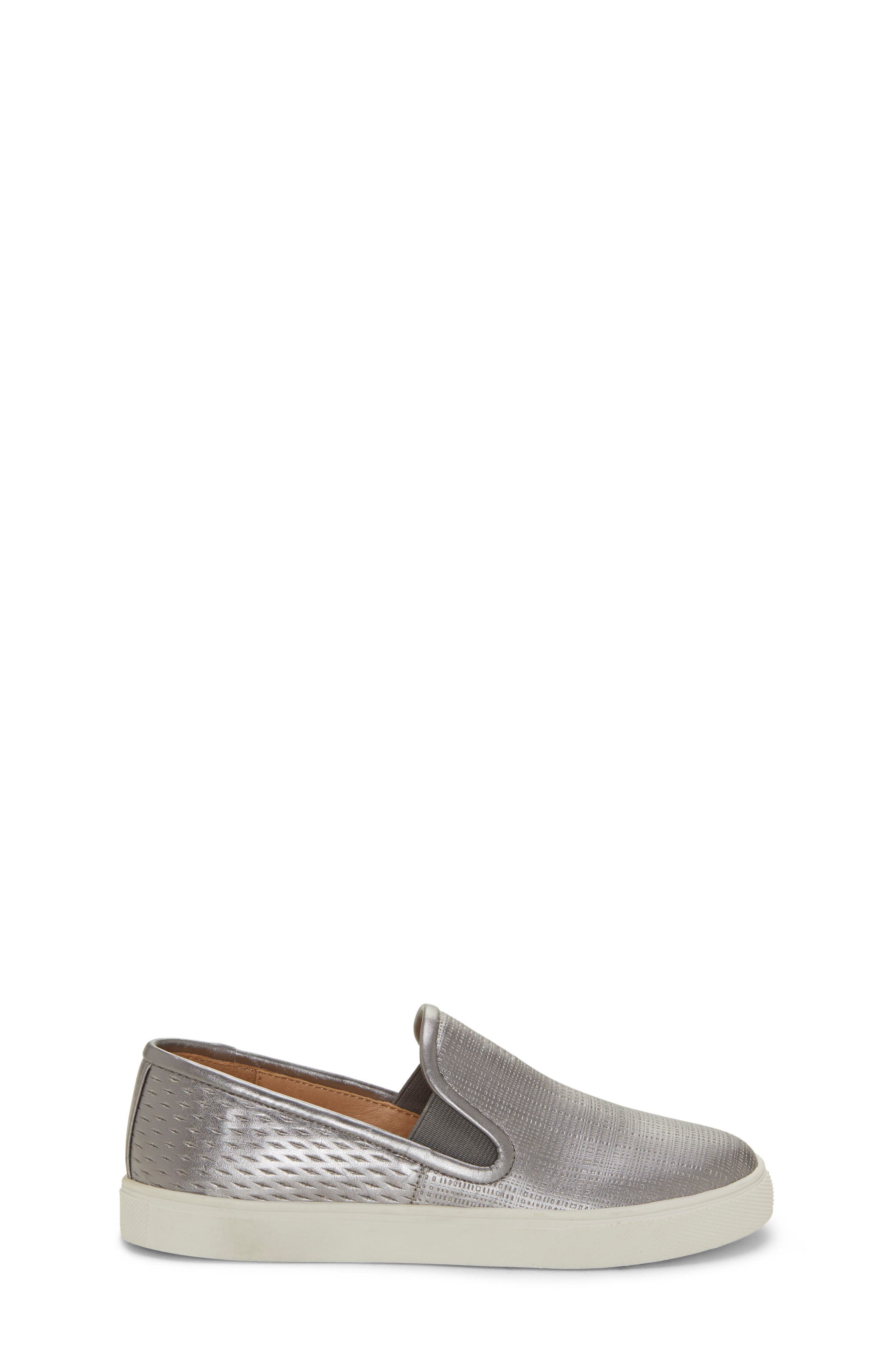 Vince Camuto Bestina Glitter Slip-On Sneaker, Alternate, color, Pewter