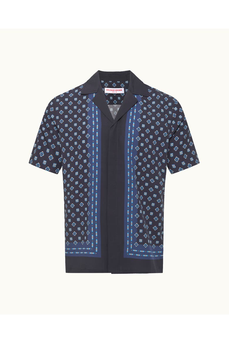 Maitan Relaxed-Fit Shirt, Alternate, color, Night Iris