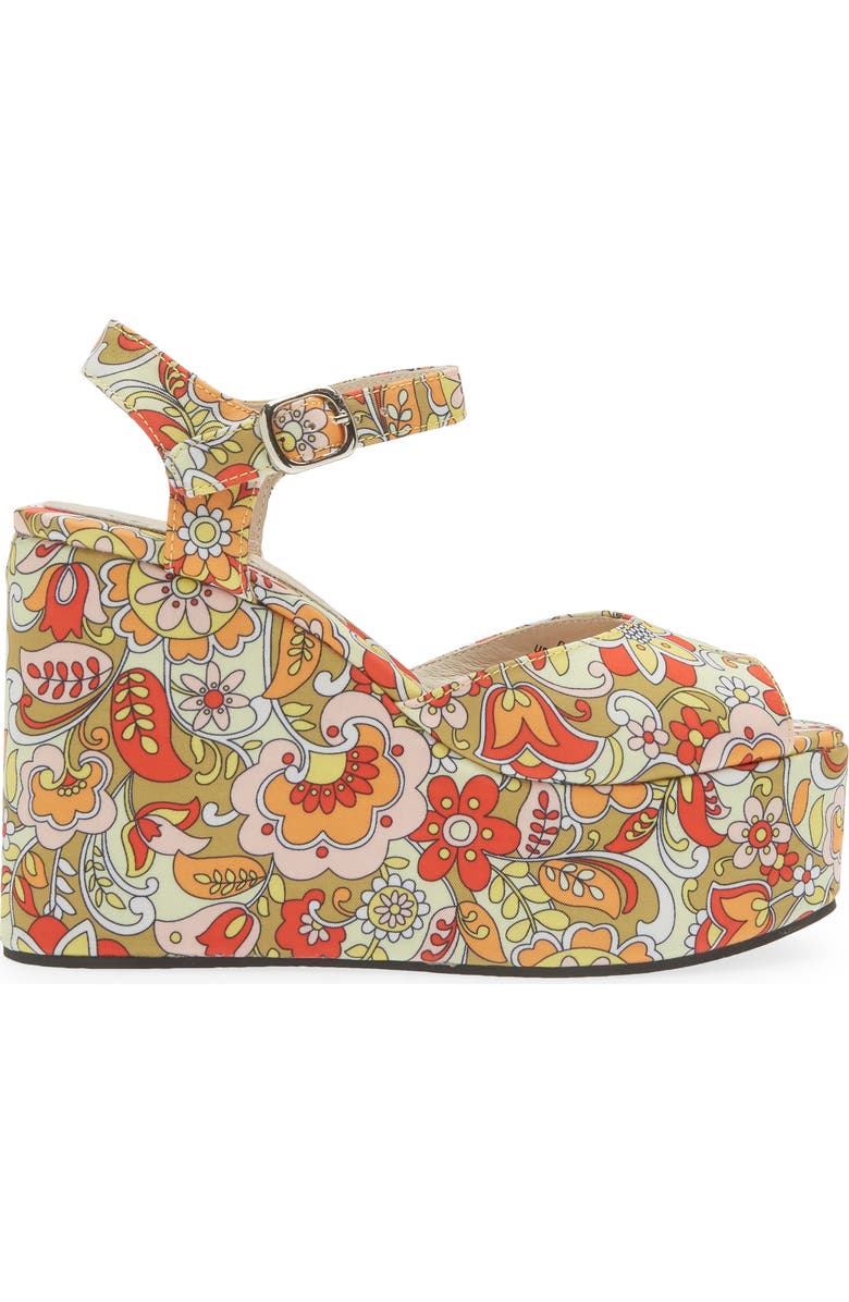 Jeffrey Campbell Dazing Wedge Platform Sandal, Alternate, color,