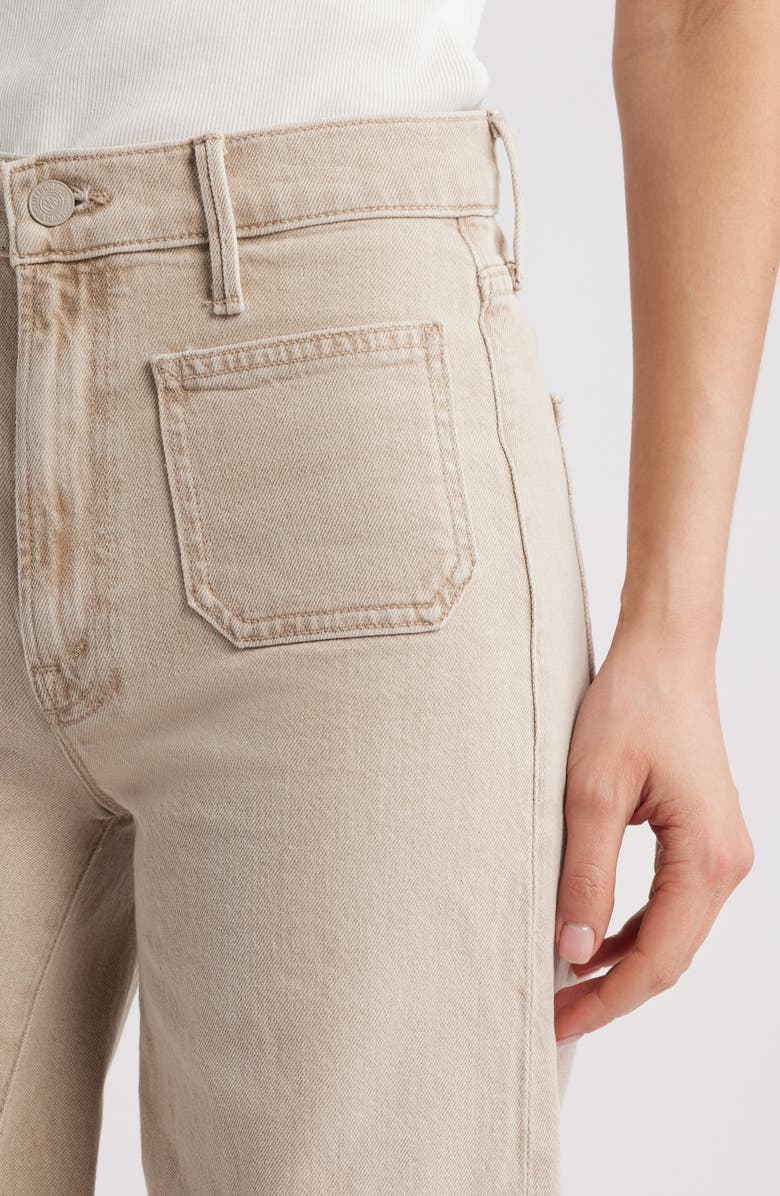 MOTHER Undercover Sneak Patch Pocket Wide Leg Jeans, Alternate, color, 