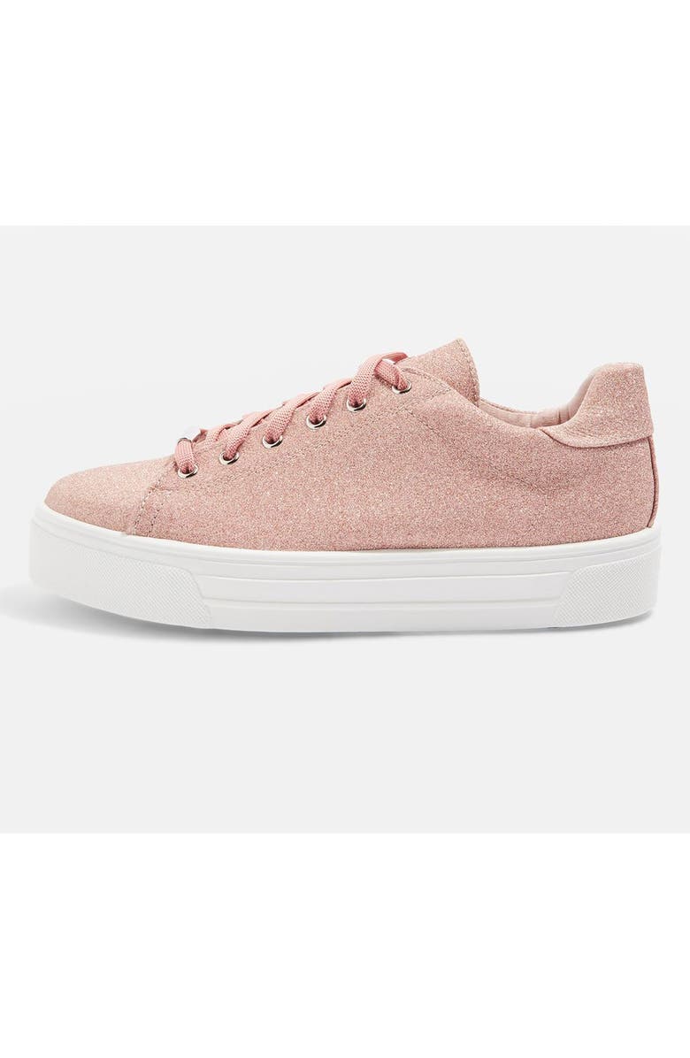 Topshop Commander Platform Sneaker, Alternate, color,