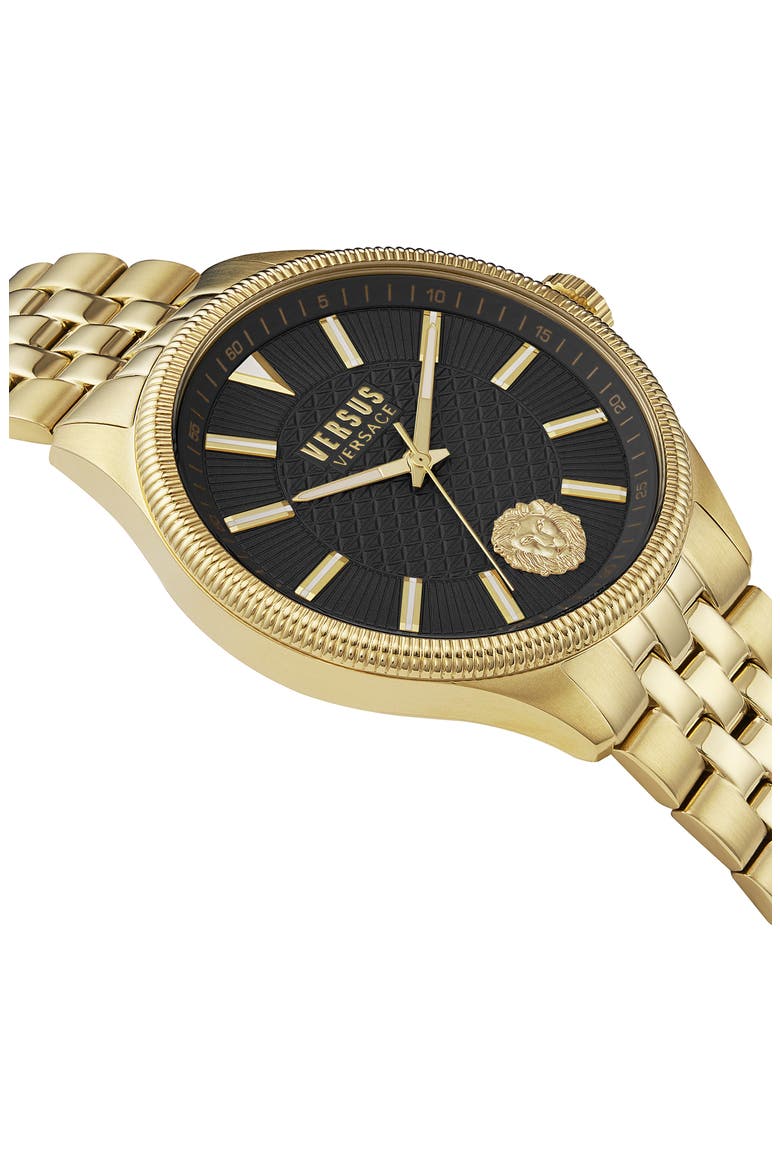 Colonne Bracelet Watch, 45mm, Alternate, color, IP YELLOW GOLD
