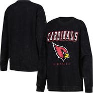 G-III 4HER BY CARL BANKS Women's G-III 4Her by Carl Banks Black Arizona Cardinals Comfy Cord Pullover Sweatshirt