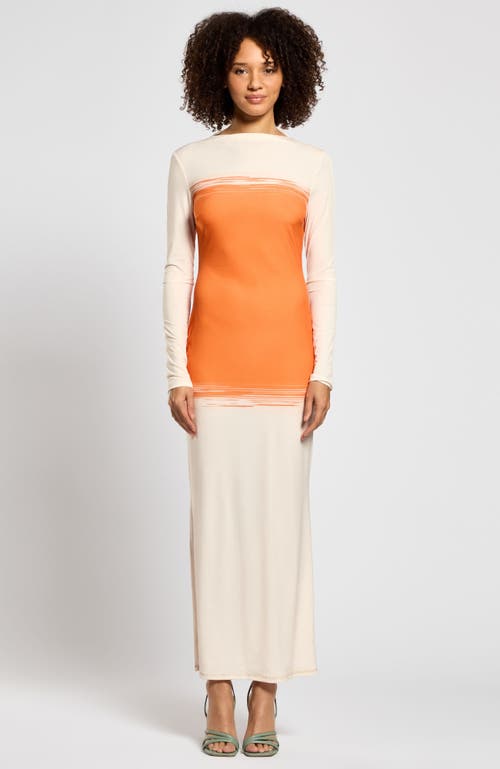Daska Mia Dress In Orange