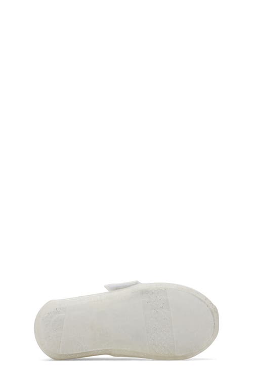 Toms Kids' Alpargata Slip-on Sneaker In White