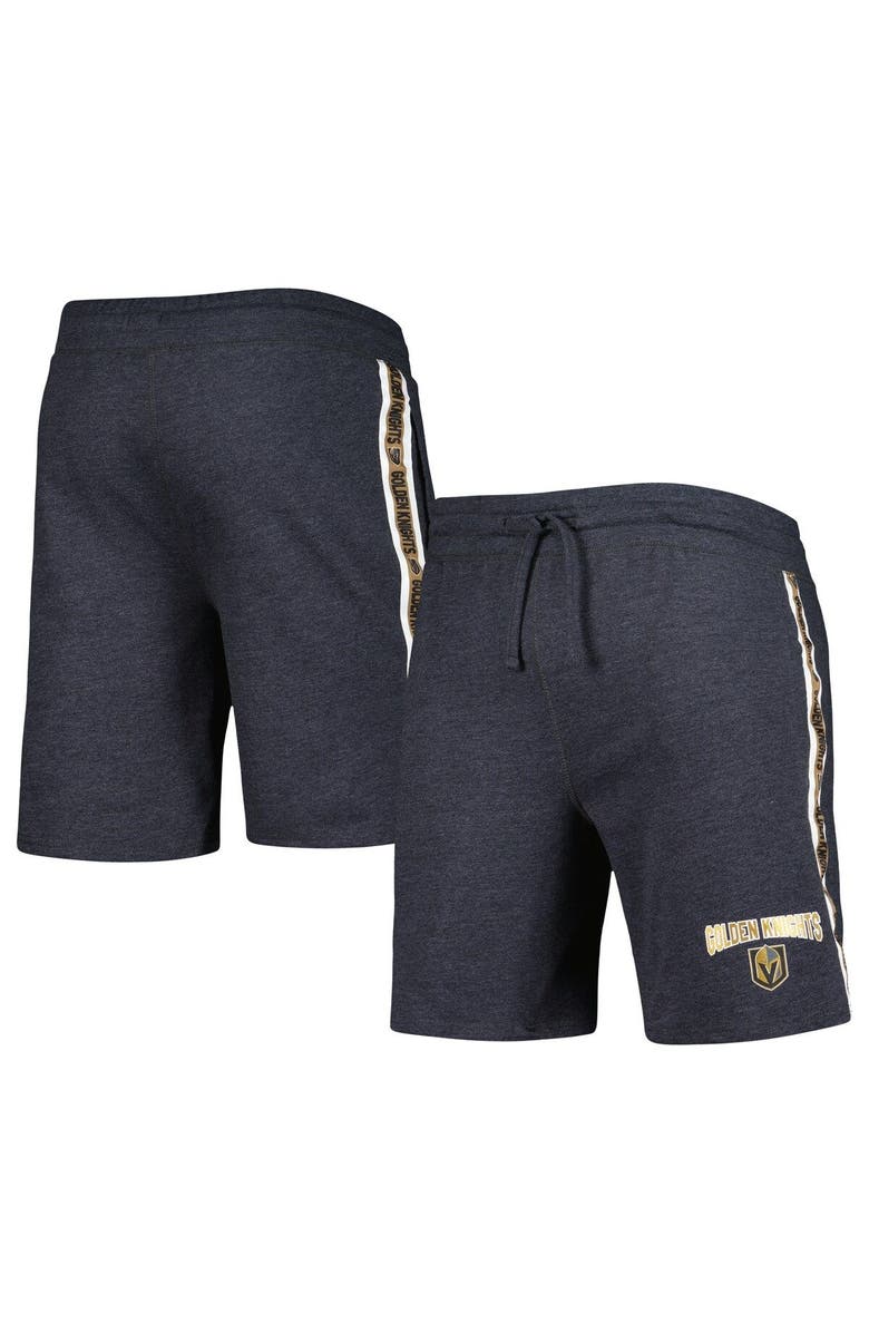 CONCEPTS SPORT Men's Concepts Sport  Charcoal Vegas Golden Knights Team Stripe Shorts, Main, color, 