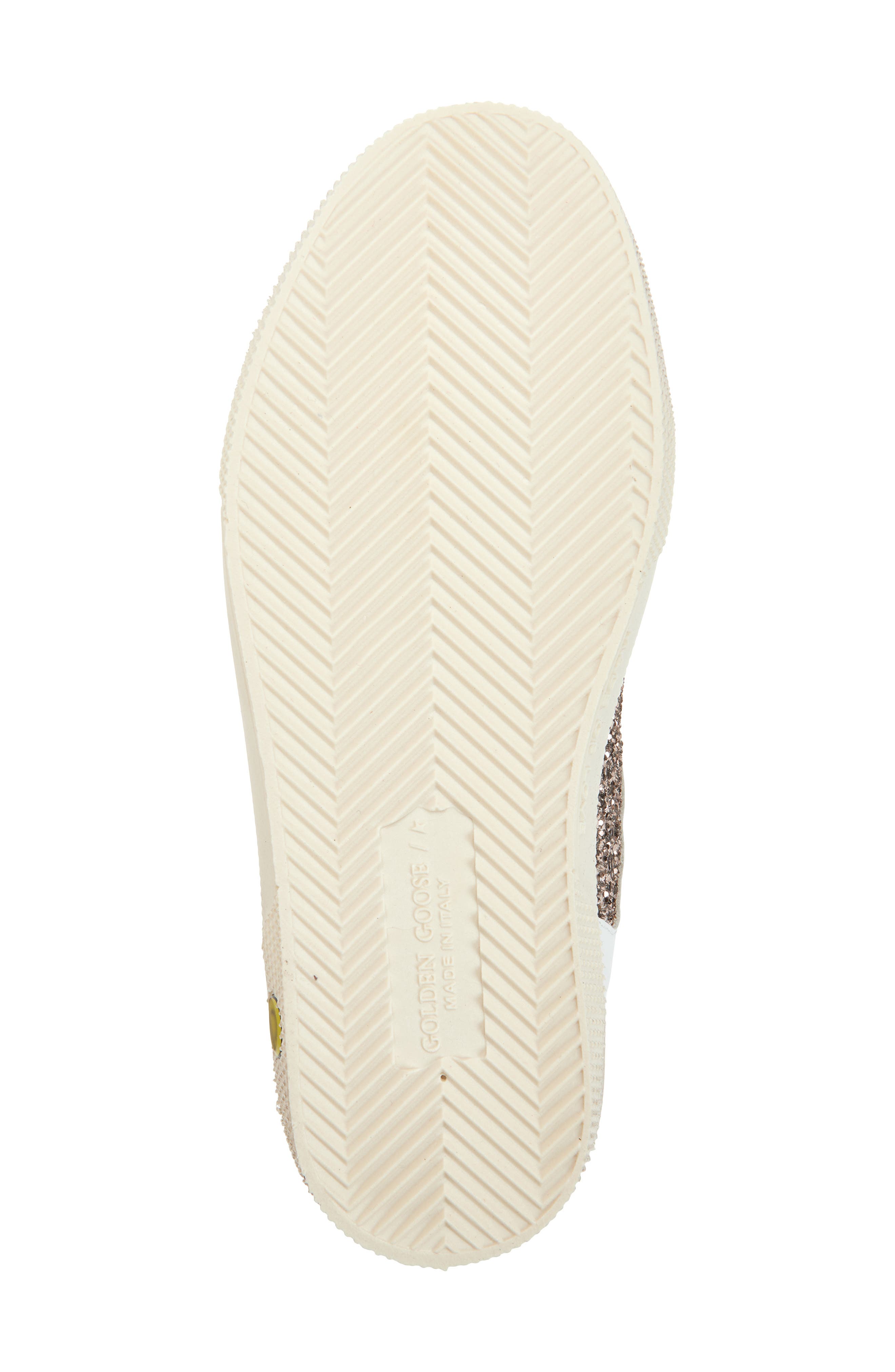 Golden Goose Kids' May Sneaker, Alternate, color, White/ Cinder/ Seed Pearl