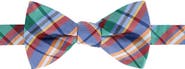 Trafalgar Sherwood Plaid Silk Bow Tie