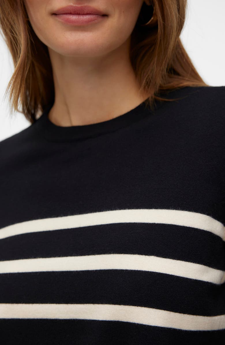 VERO MODA Saba Stripe Sweater, Alternate, color, 