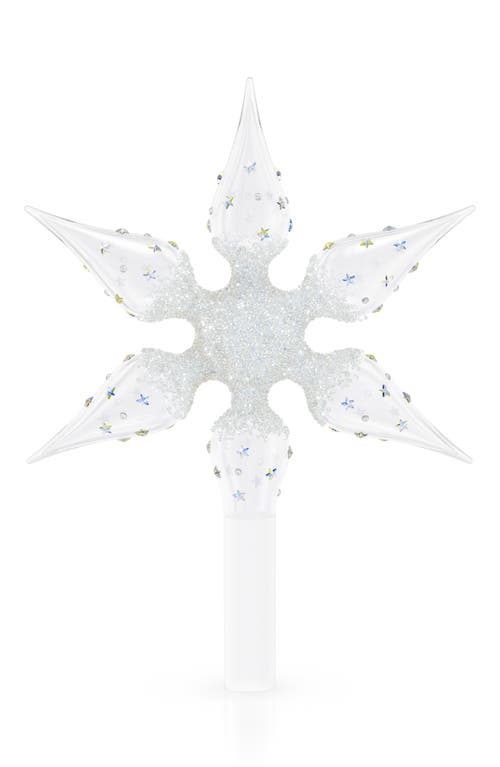 Swarovski Holiday Magic Classics Tree Topper In Clear