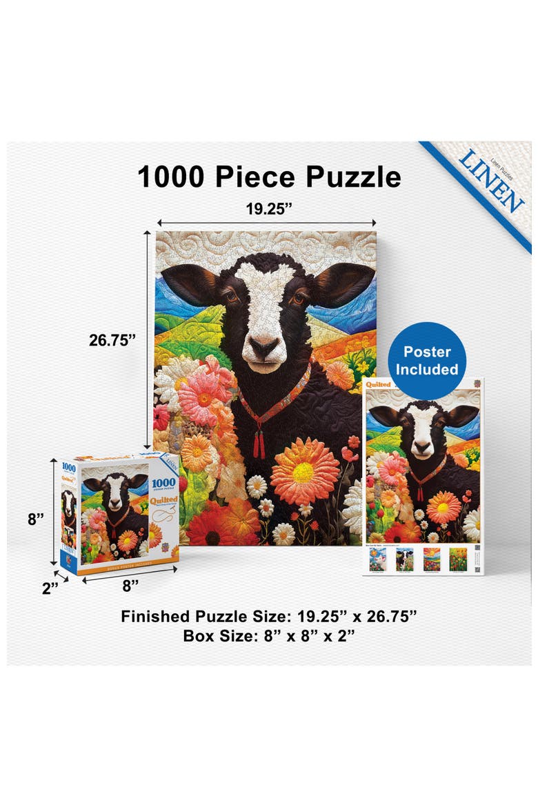 Black Sheep of the Family 1000pc Puzzle, Alternate, color, Multicolor