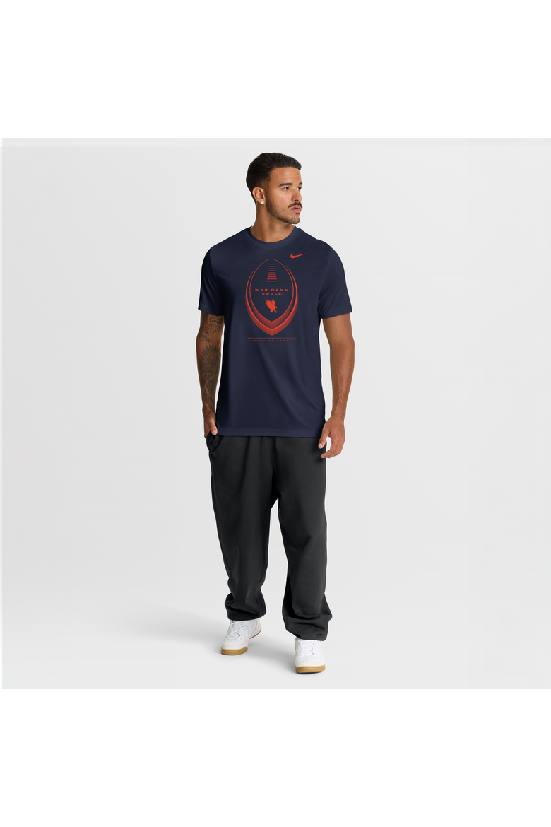 Men's Nike Navy Auburn Tigers Primetime Legend Football Icon Dri-FIT T-Shirt, Alternate, color, Navy