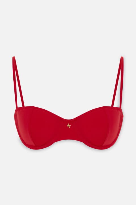 The Solar Reflections Balconette Bikini Top