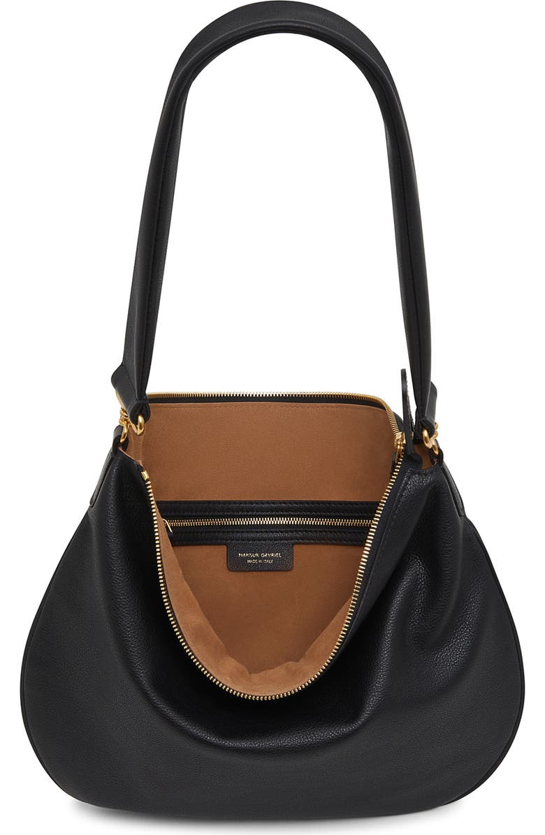 Mansur Gavriel Swing Leather Shoulder Bag, Alternate, color,