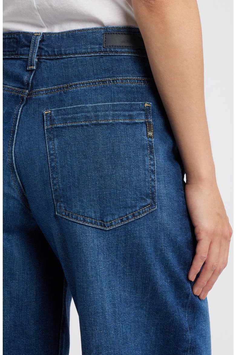 Stella Low Slung Palazzo Jeans, Alternate, color, PLUME