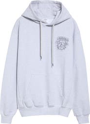 Casablanca Classic Fit Eveil Ancestral Appliqué Organic Cotton Hoodie