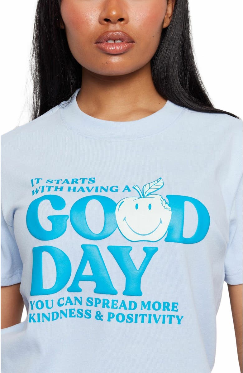 Samii Ryan GOOD DAY BOXY TEE, Alternate, color, Blue