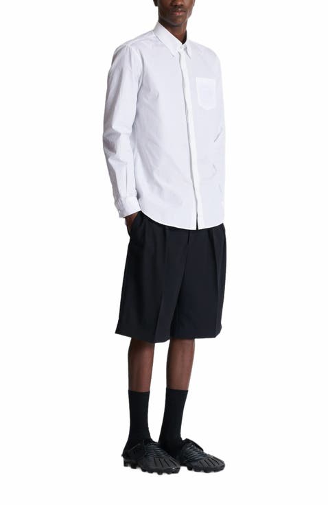 Écusson Embroidered Poplin Shirt