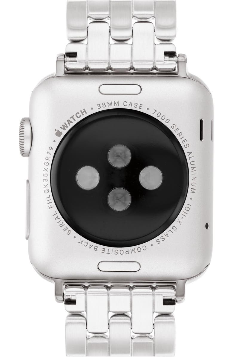 COACH Apple Watch<sup>®</sup> Two-Tone Bracelet Watchband, Alternate, color, Two Tone