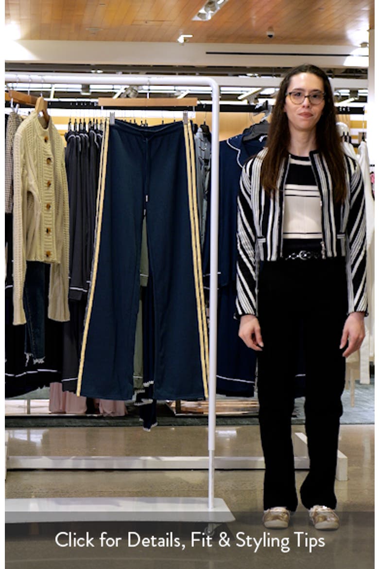 Averie Contrast Stripe Sweatpants video