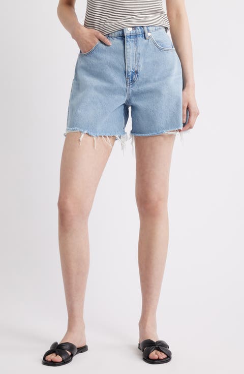 ショートパンツ FRAME Woman Short Blue 4000RF210 RAFL FRAME Women's Patch Pocket Trouser Shorts, Cleopatra, Blue