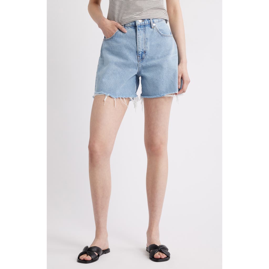 Frame The Easy High Waist Cutoff Shorts
