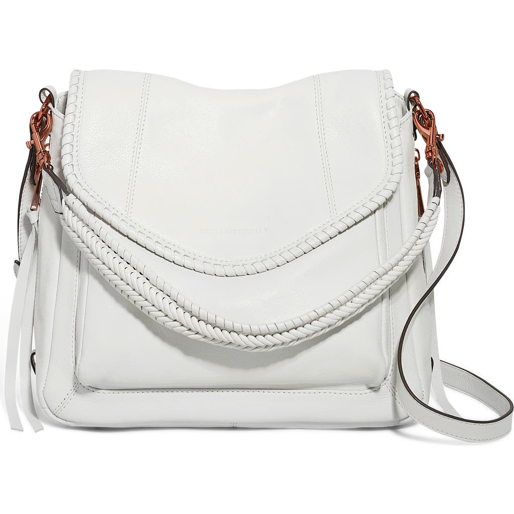Aimee Kestenberg All For Love Convertible Leather Shoulder Bag In White