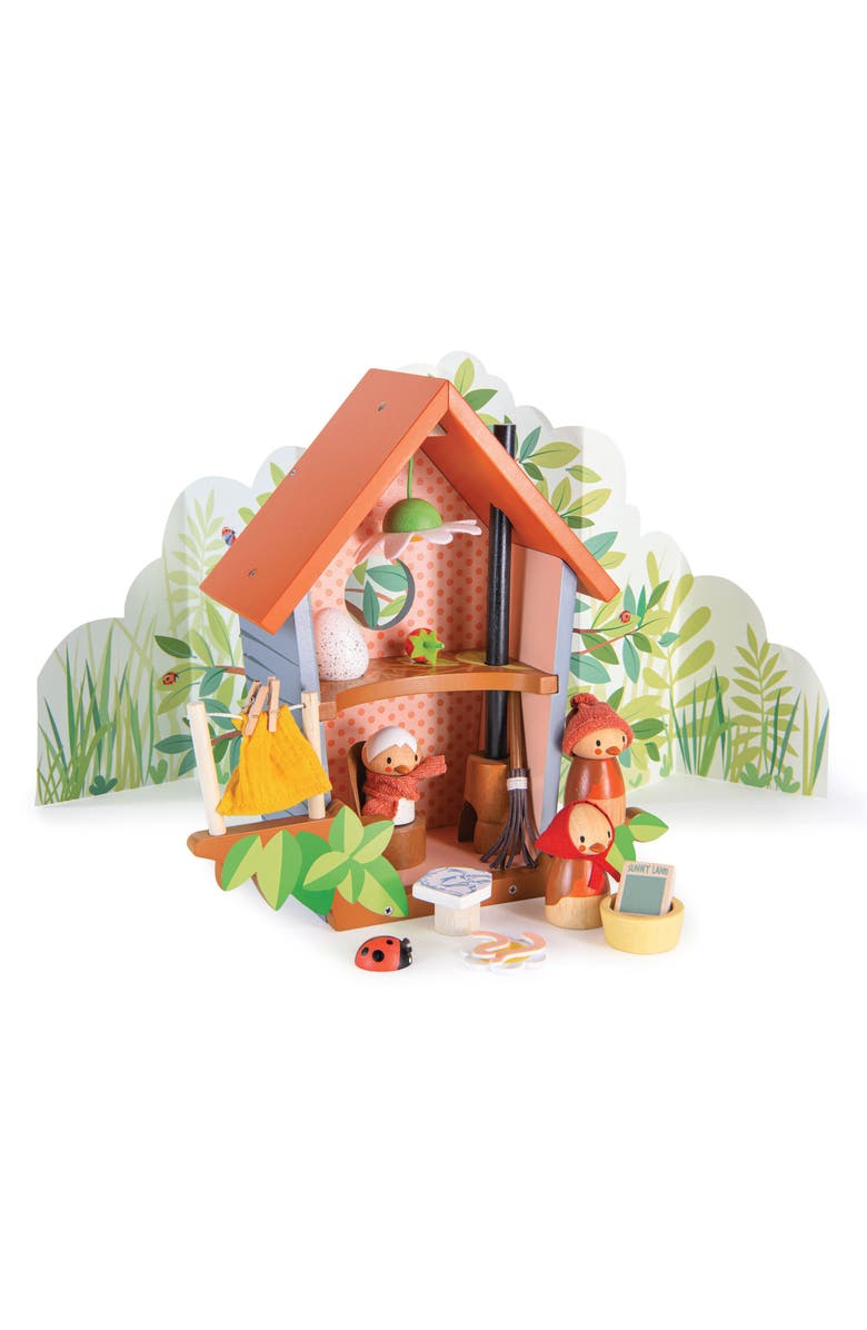 Tender Leaf Toys Robin's Nest Box Playset, Alternate, color, Blue Multi