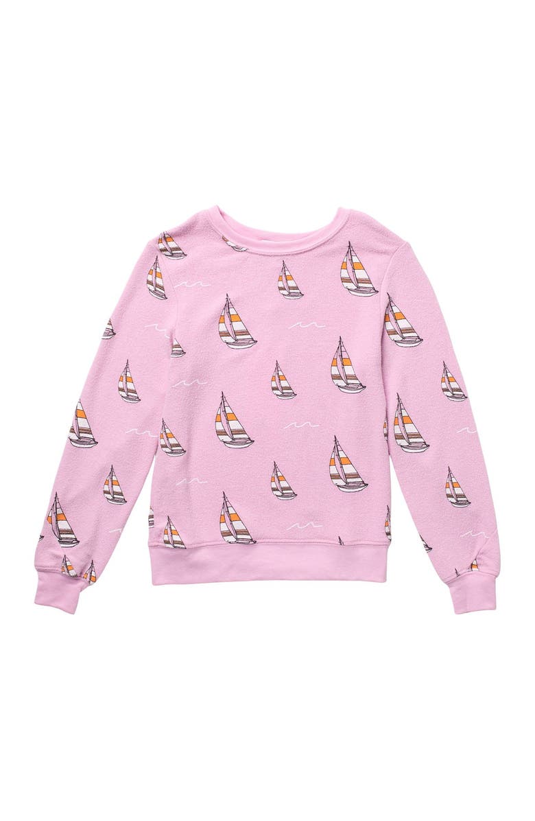 Wildfox Sail On Knit Pullover, Main, color, 