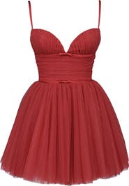 HOUSE OF CB Princess Tulle Cocktail Minidress