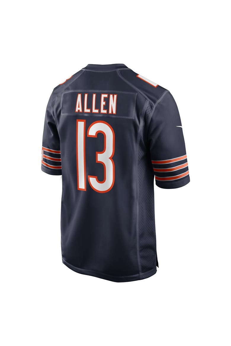 Men's Nike Keenan Allen  Navy Chicago Bears Team Game Jersey, Alternate, color, Navy